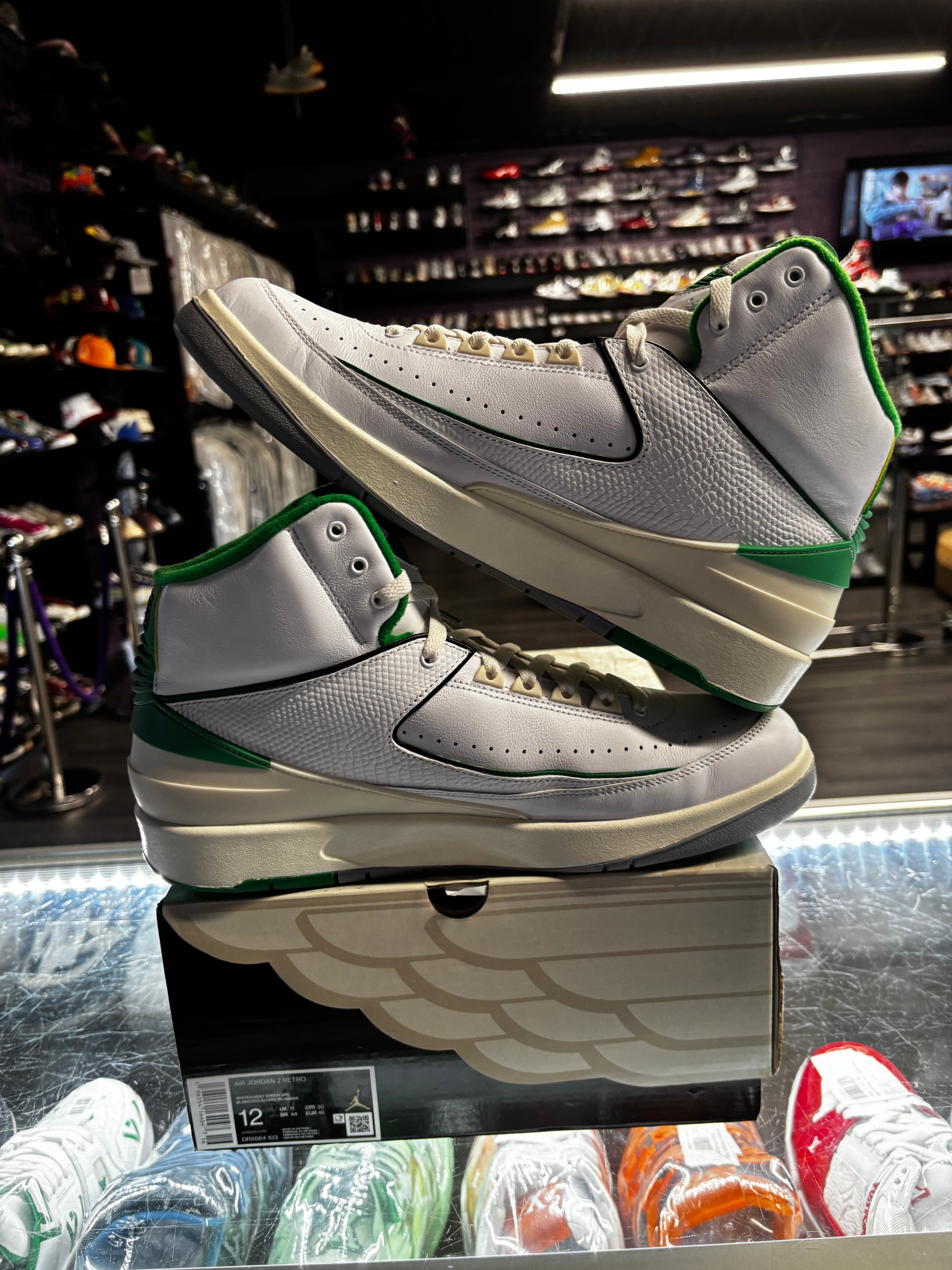2023 Air Jordan Retro 2 Lucky Green"