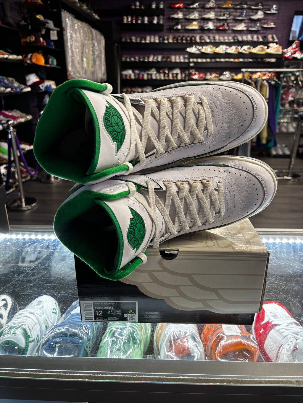 2023 Air Jordan Retro 2 Lucky Green"