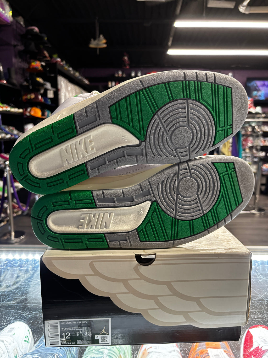 2023 Air Jordan Retro 2 Lucky Green"