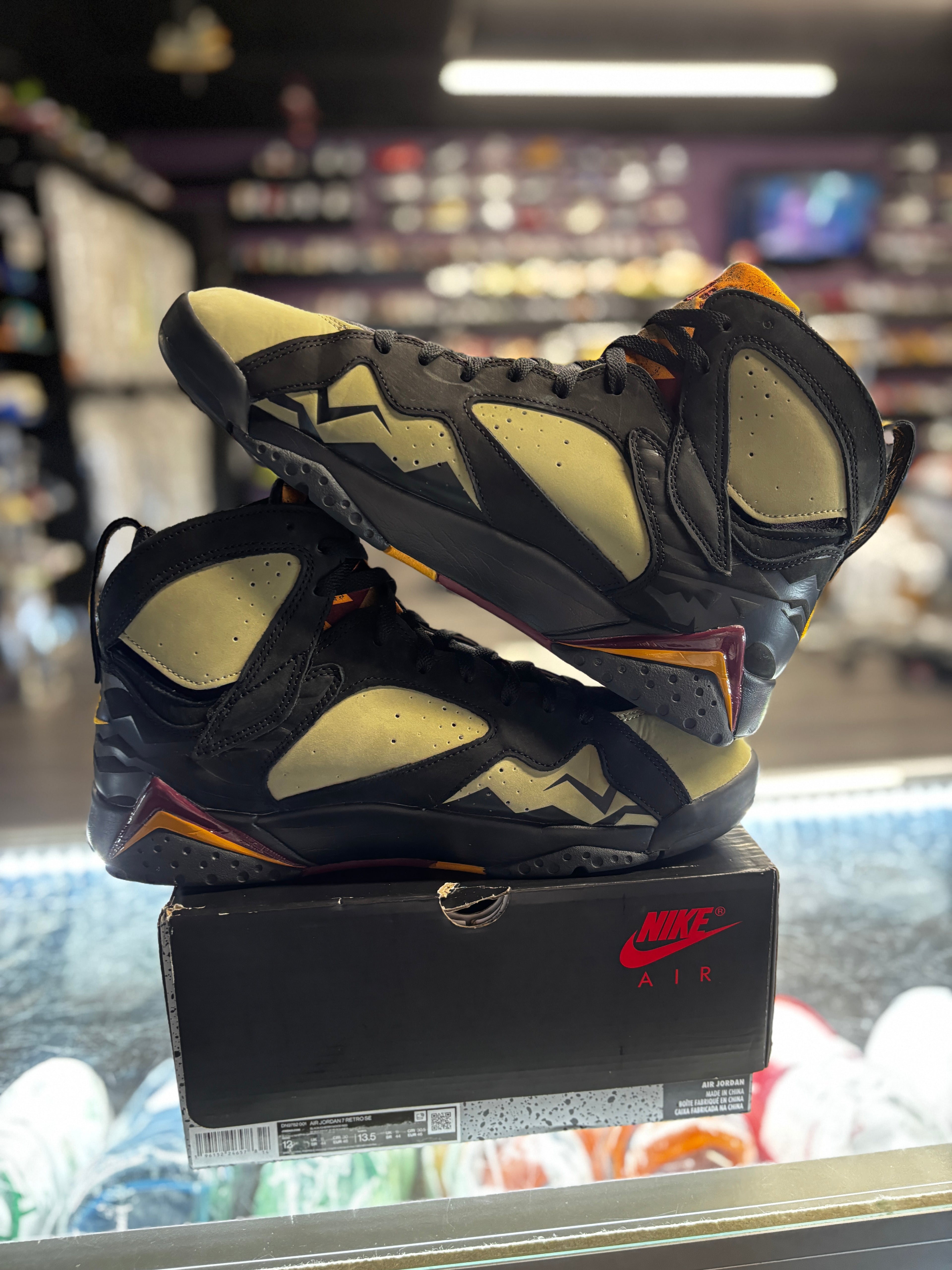 2023 Air Jordan retro 7 "Black Olive"