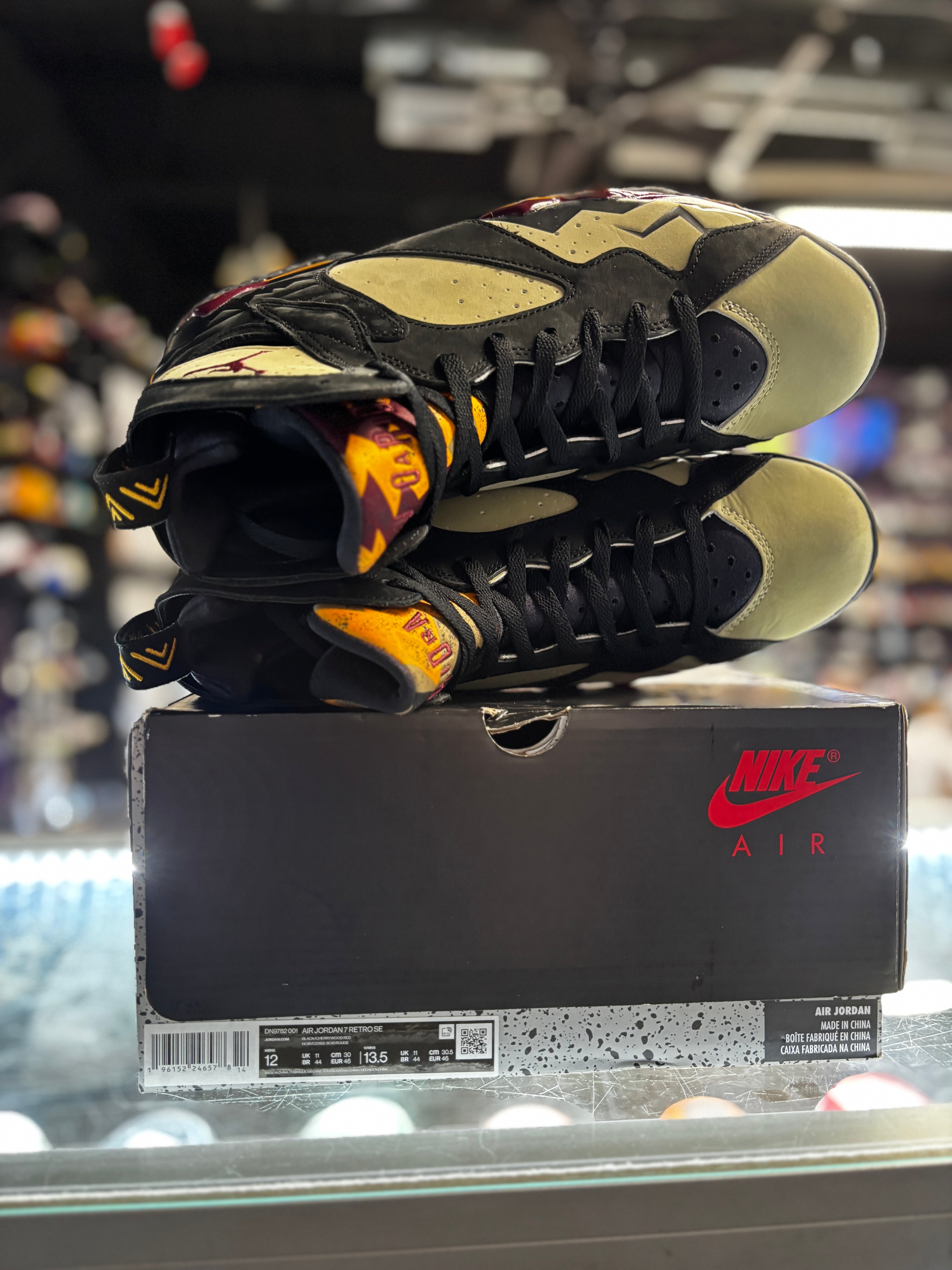 2023 Air Jordan retro 7 "Black Olive"