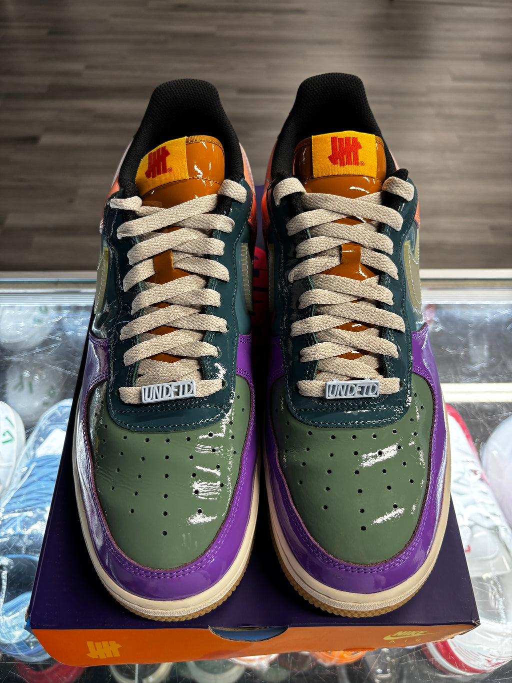2023 Nike AF1 Low "Undefeated Multi-Patent Wild Berry"