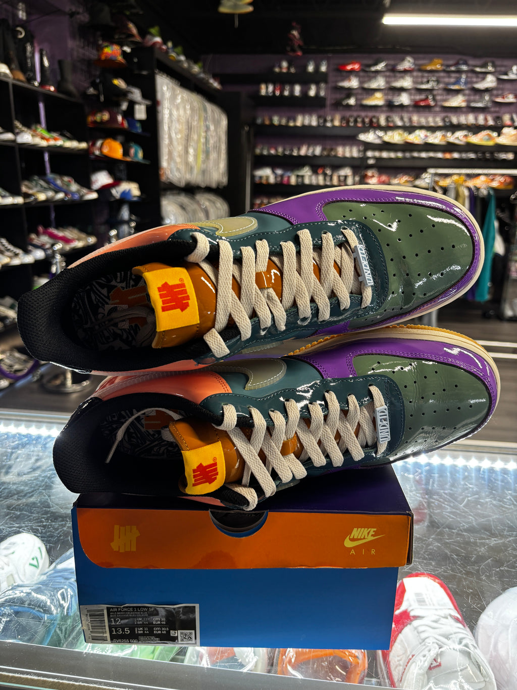 2023 Nike AF1 Low "Undefeated Multi-Patent Wild Berry"
