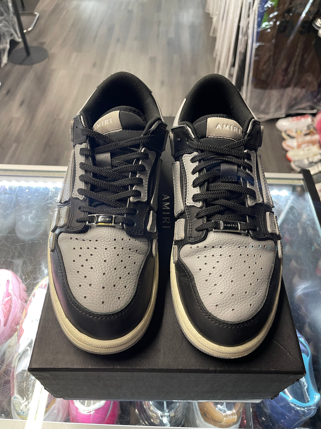 Amiri Skel Low "Black/Grey"