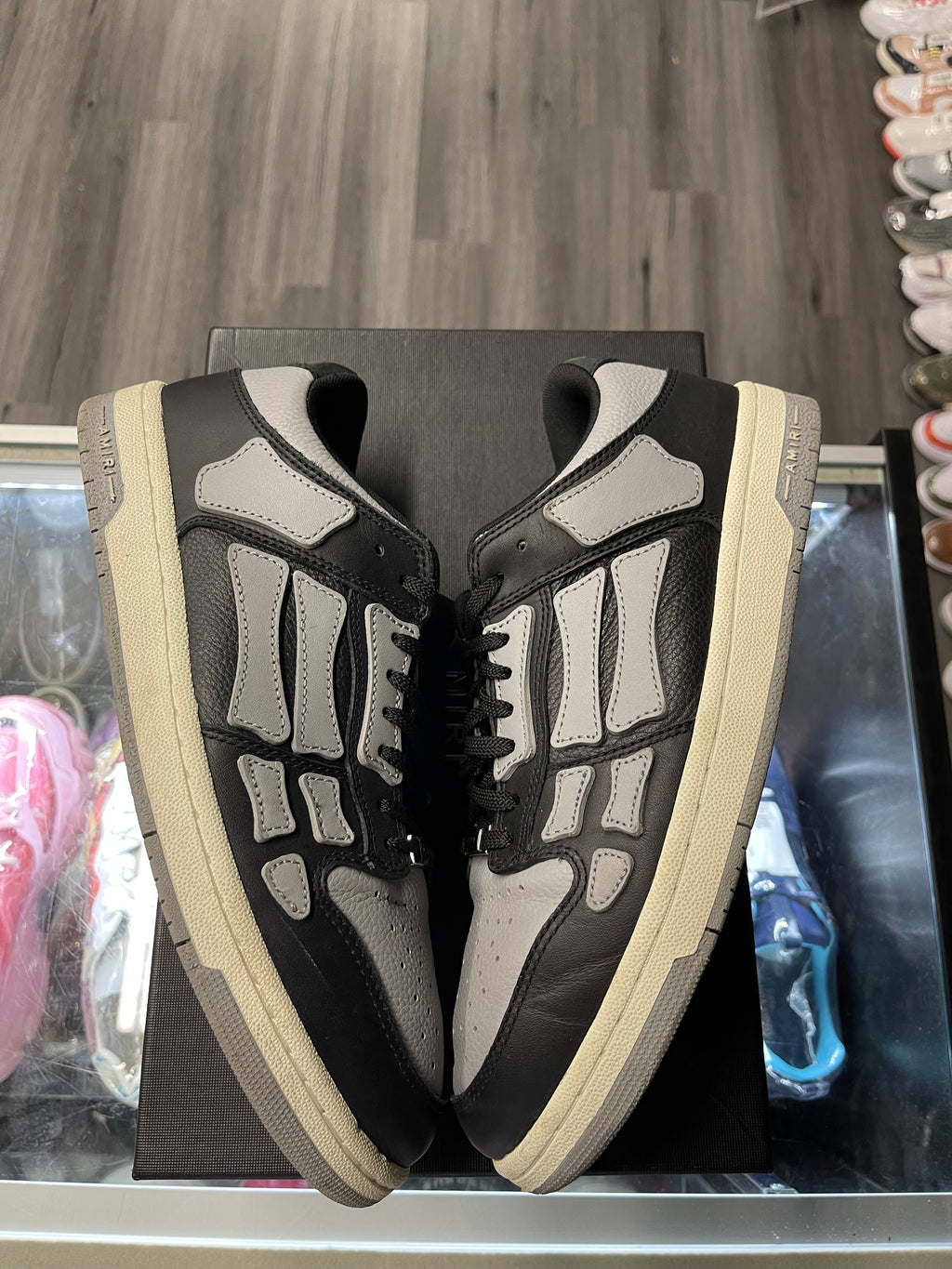 Amiri Skel Low "Black/Grey"