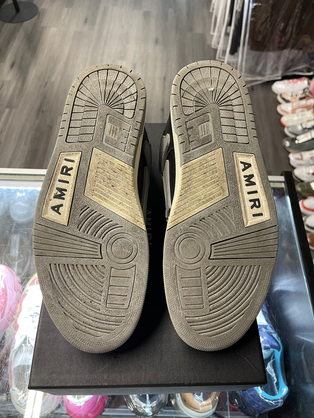 Amiri Skel Low "Black/Grey"