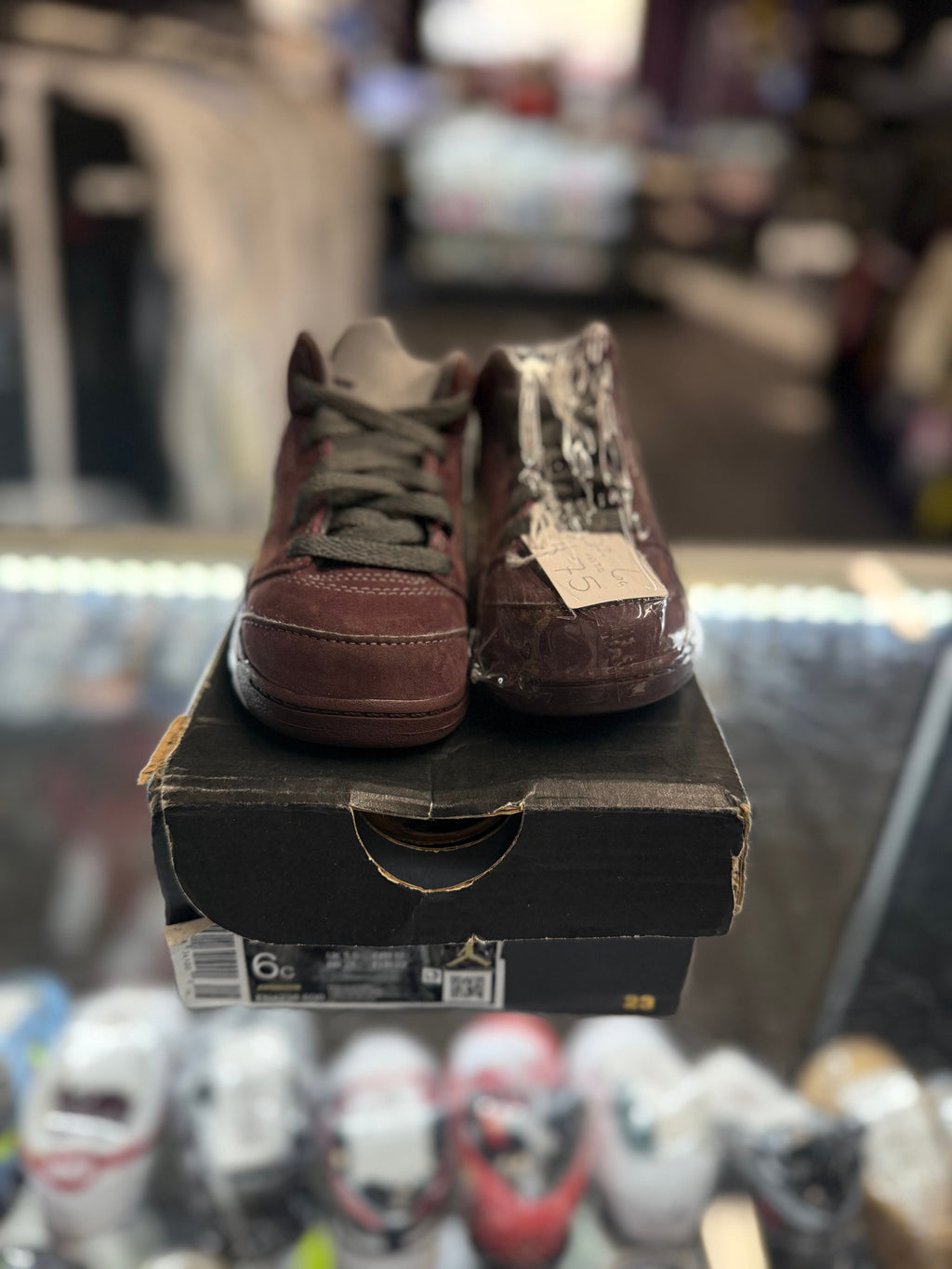 2023 Air Jordan Retro 5 "Burgundy" (TD)
