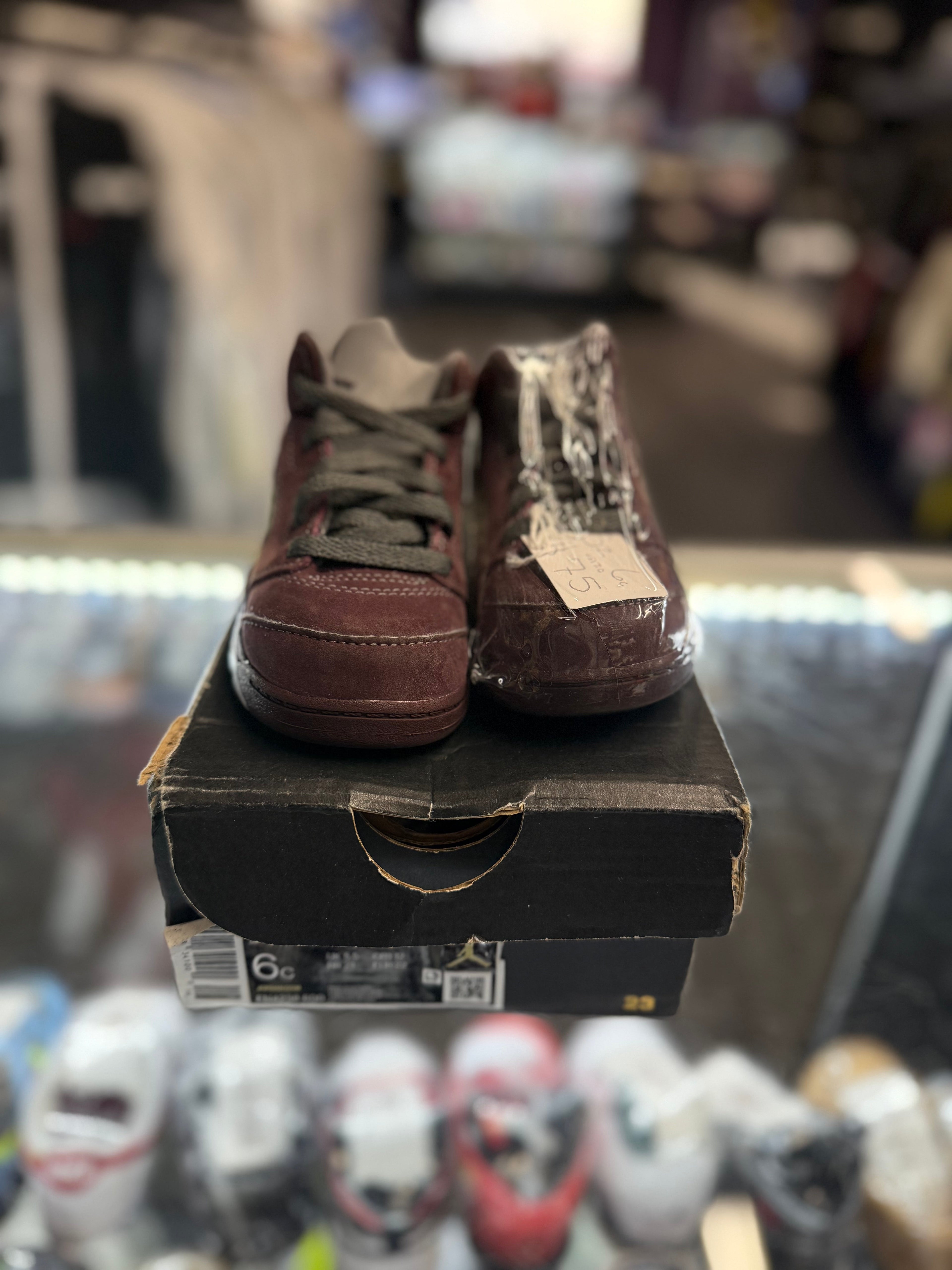 2023 Air Jordan Retro 5 "Burgundy" (TD)