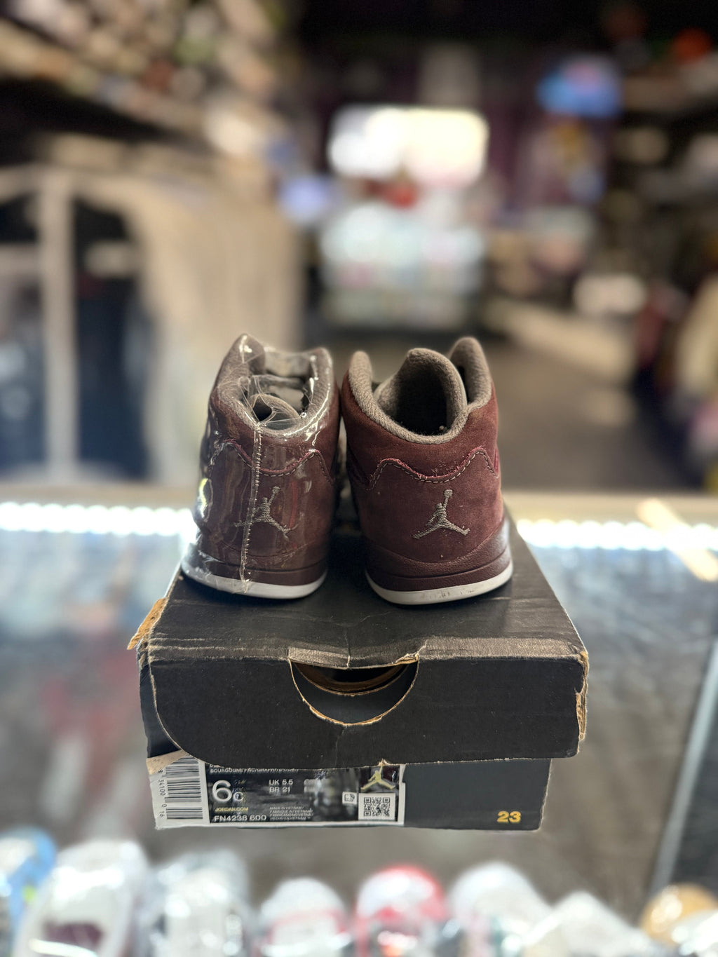 2023 Air Jordan Retro 5 "Burgundy" (TD)