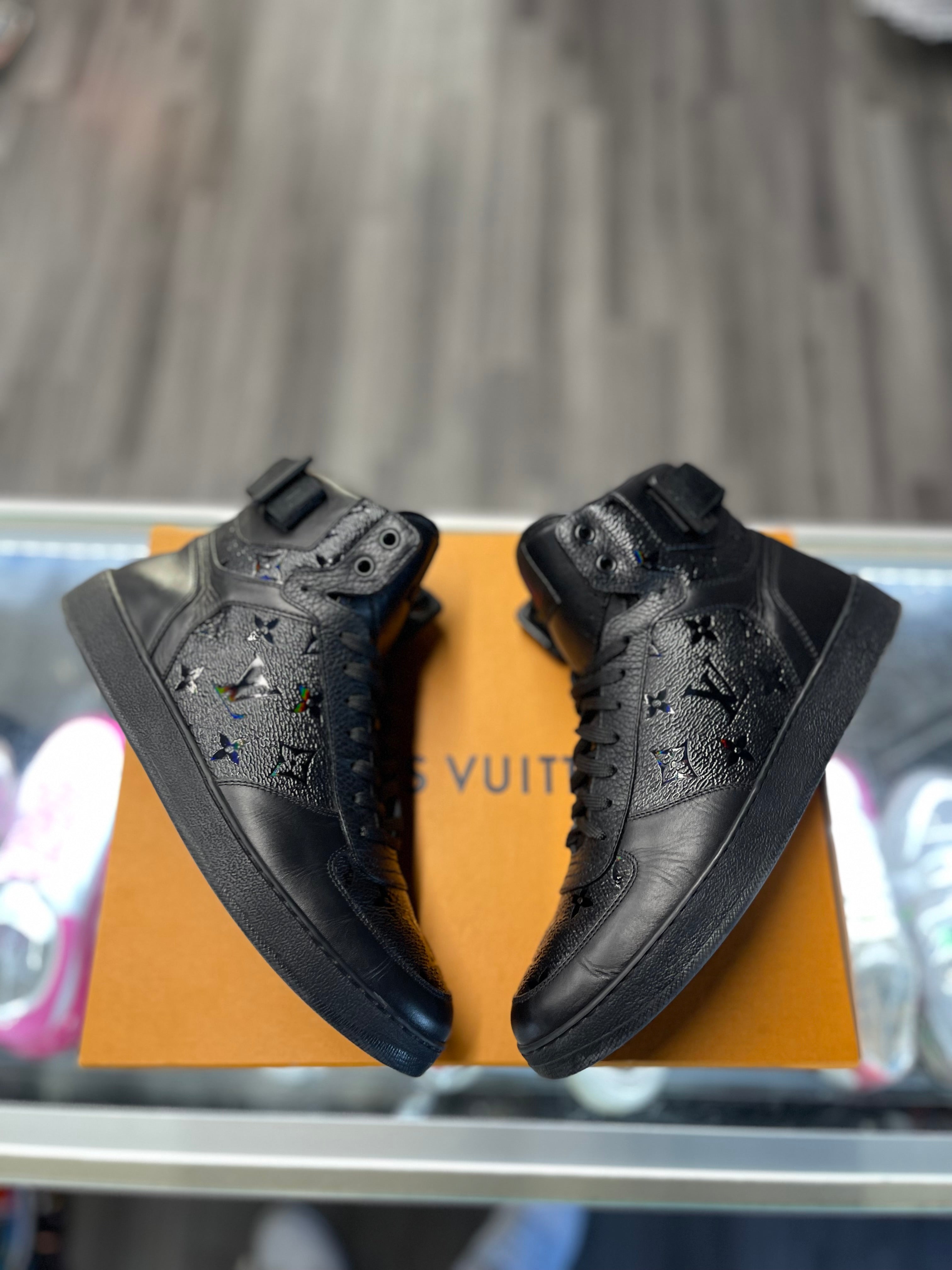 Louis Vuitton Rivoli High Top "Black Monogram"