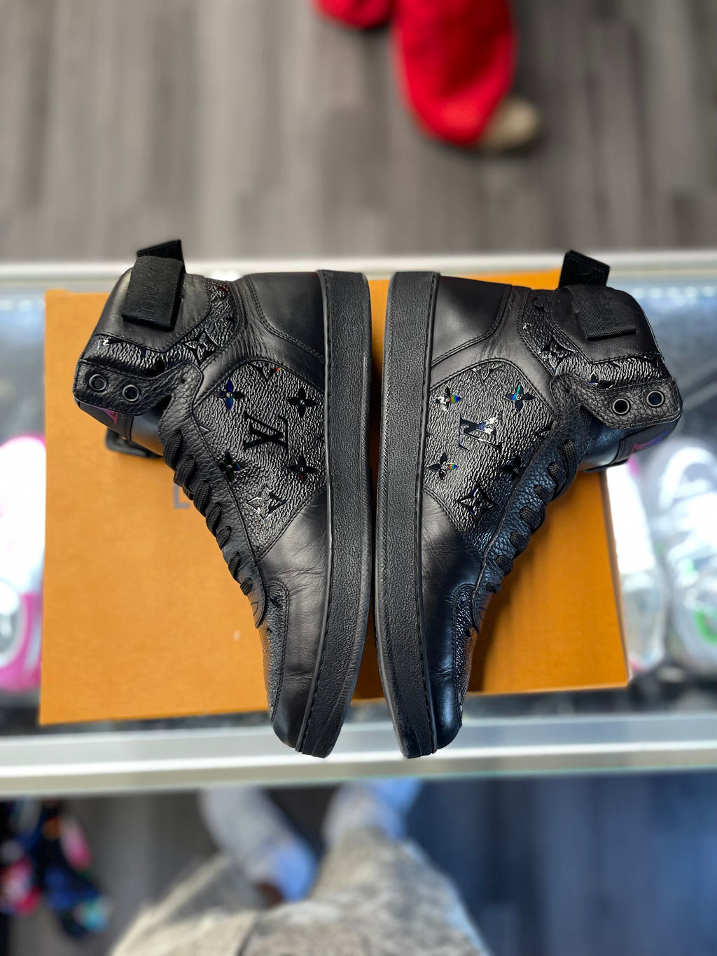 Louis Vuitton Rivoli High Top "Black Monogram"