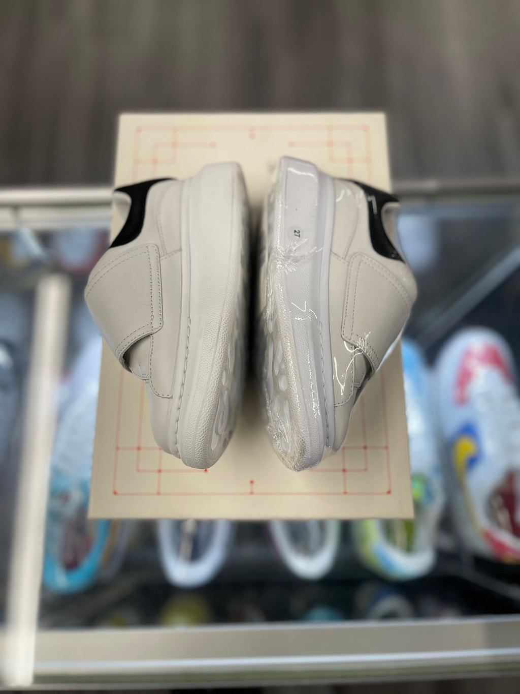 Alexander McQueen Oversized Velcro"White/Black"