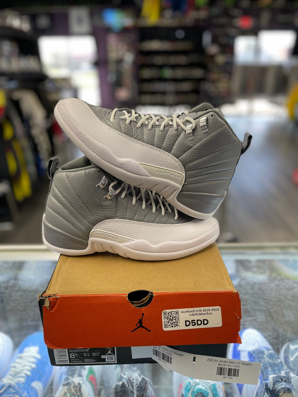 2022 Air Jordan Retro 12 "Stealth"