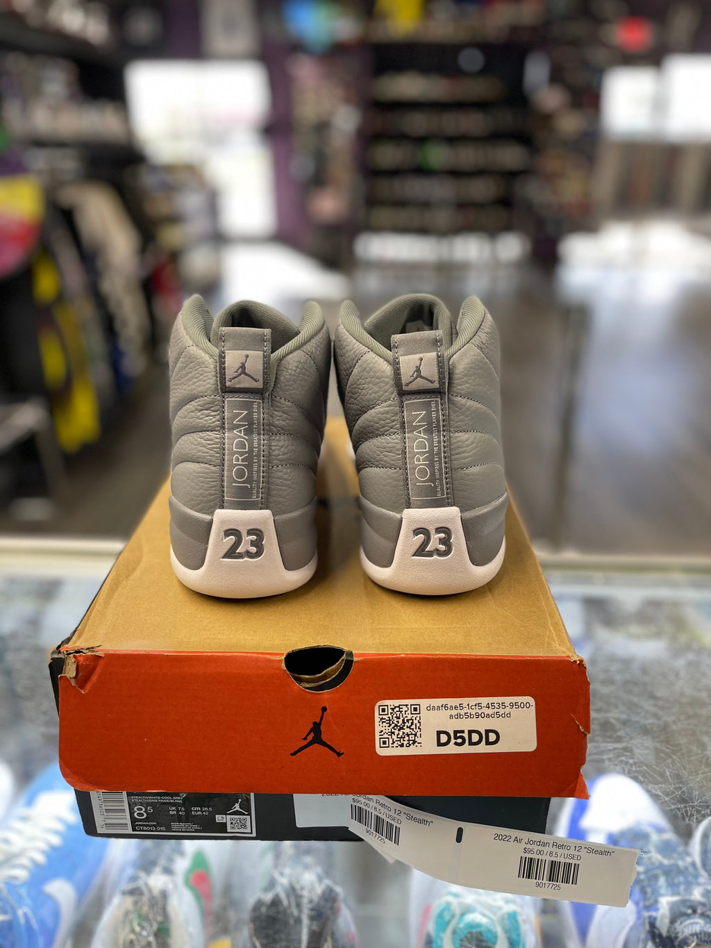 2022 Air Jordan Retro 12 "Stealth"