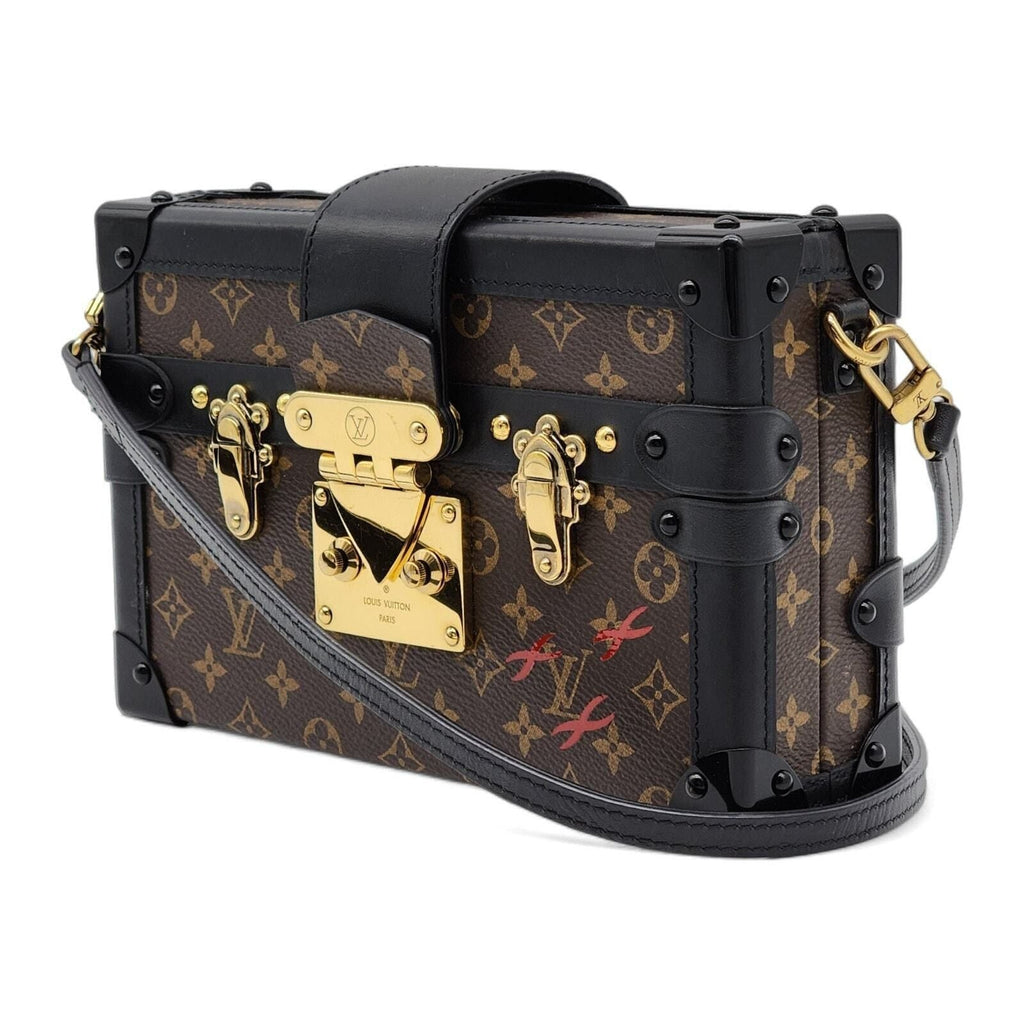 Louis Vuitton Petite Malle Monogram "Black/Brown"