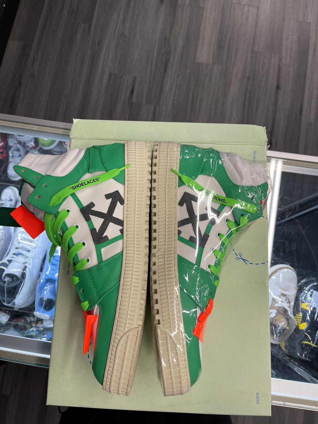 Off-White Off-Court 3.0 High "White Green"