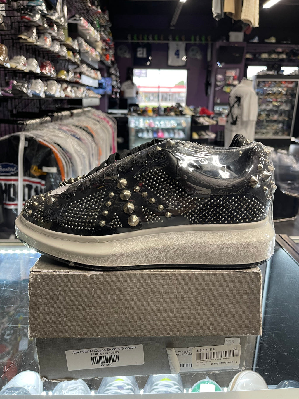 Alexander McQueen Studded Sneakers