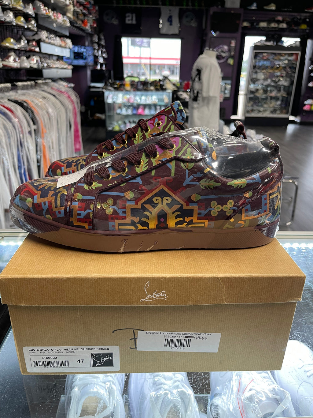 Christian Louboutin Low Leather "Multi-Color"