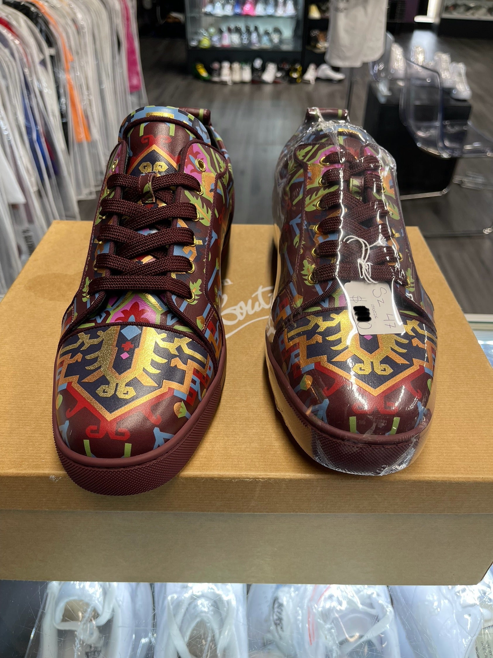 Christian Louboutin Low Leather "Multi-Color"