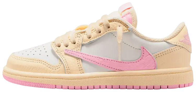 2026 Air Jordan 1 Retro Low OG SP "Travis Scott Shy Pink" (PS)