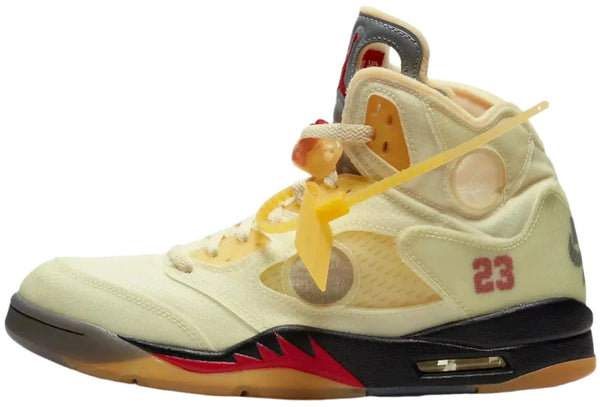 2020 Air Jordan Retro 5 "Off-White Sail"