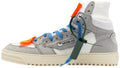 Off-White 3.0 Off Court High "White Silver Glitter"