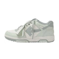 Off White Out Of Office Leather Low "Mint Grey"