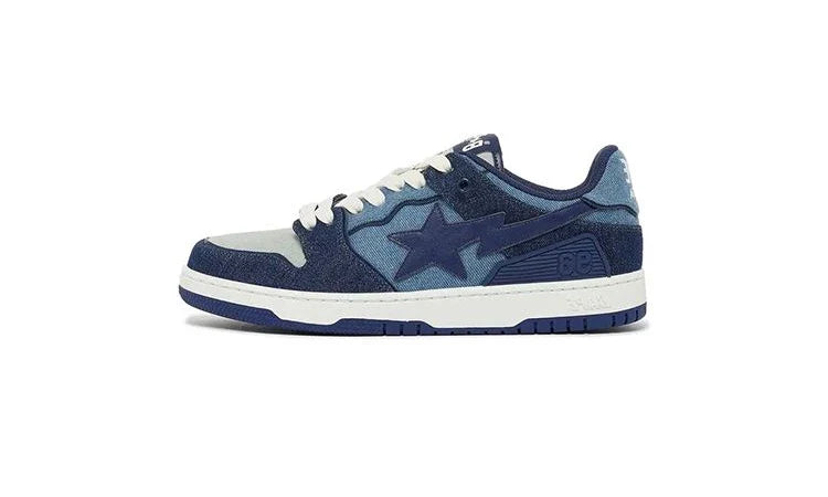 Bape Sta Sk8 "Blue Denim"