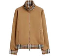 Burberry Check Trim Blend Track Suit "Camel"