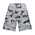 Homme Femme Gemstone Snow Camo Denim Shorts