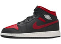 2024 Jordan 1 Mid "Black Summit White Varsity Red" (GS)