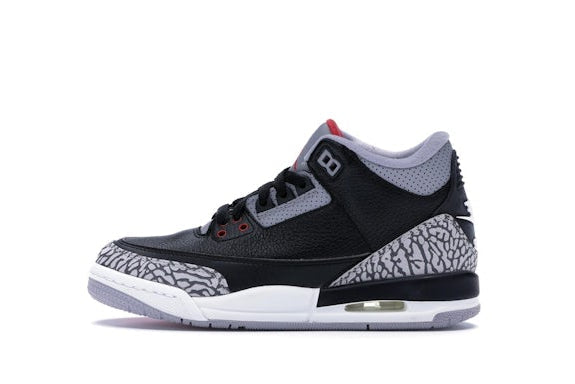 2018 Air Jordan Retro 3 "Black Cement" (GS)