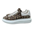 Alexander McQueen Oversized  Sneaker "Leopard Suede"