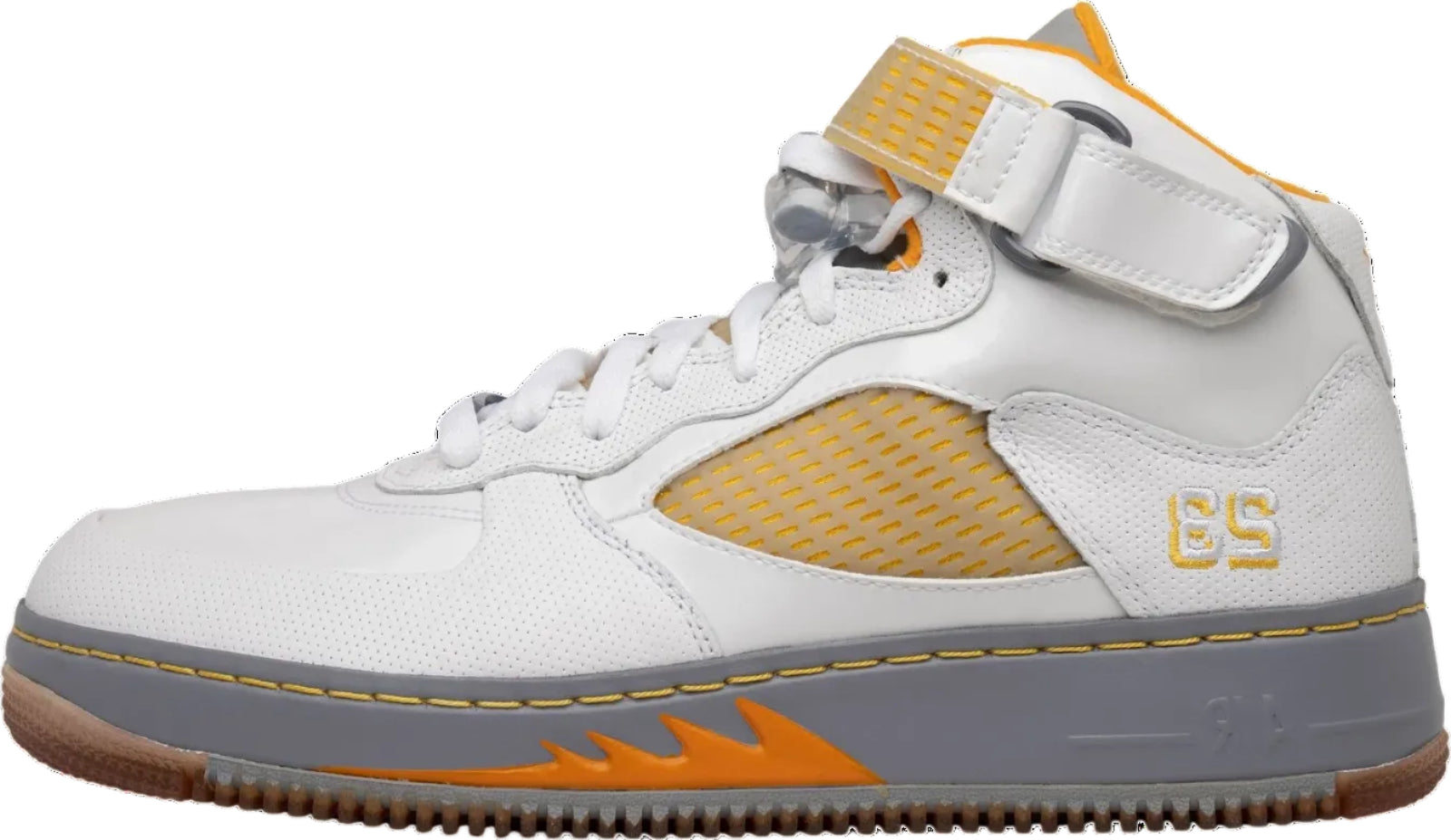 2008 NIKE AIR JORDAN 5 FUSION WHITE/ORANGE