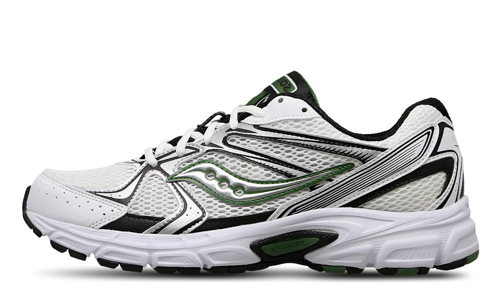 Saucony Ride Millennium Sneaker "White/Green"