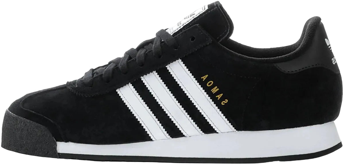 2024 ADIDAS MEN'S SAMOA NUBUCK BLACK/WHITE